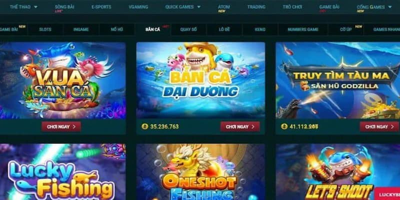 Bắn cá với đồ hoạ 3D sống động, chân thực